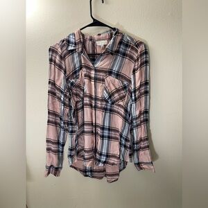 Lucky Brand Pink Flannel